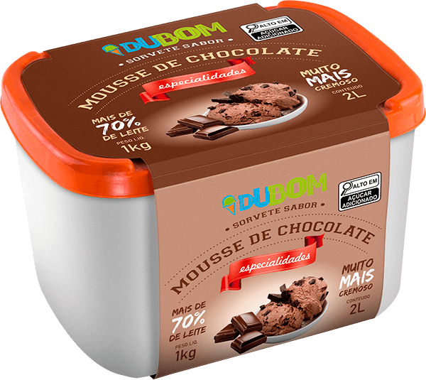 Mousse de Chocolate 70% 2L